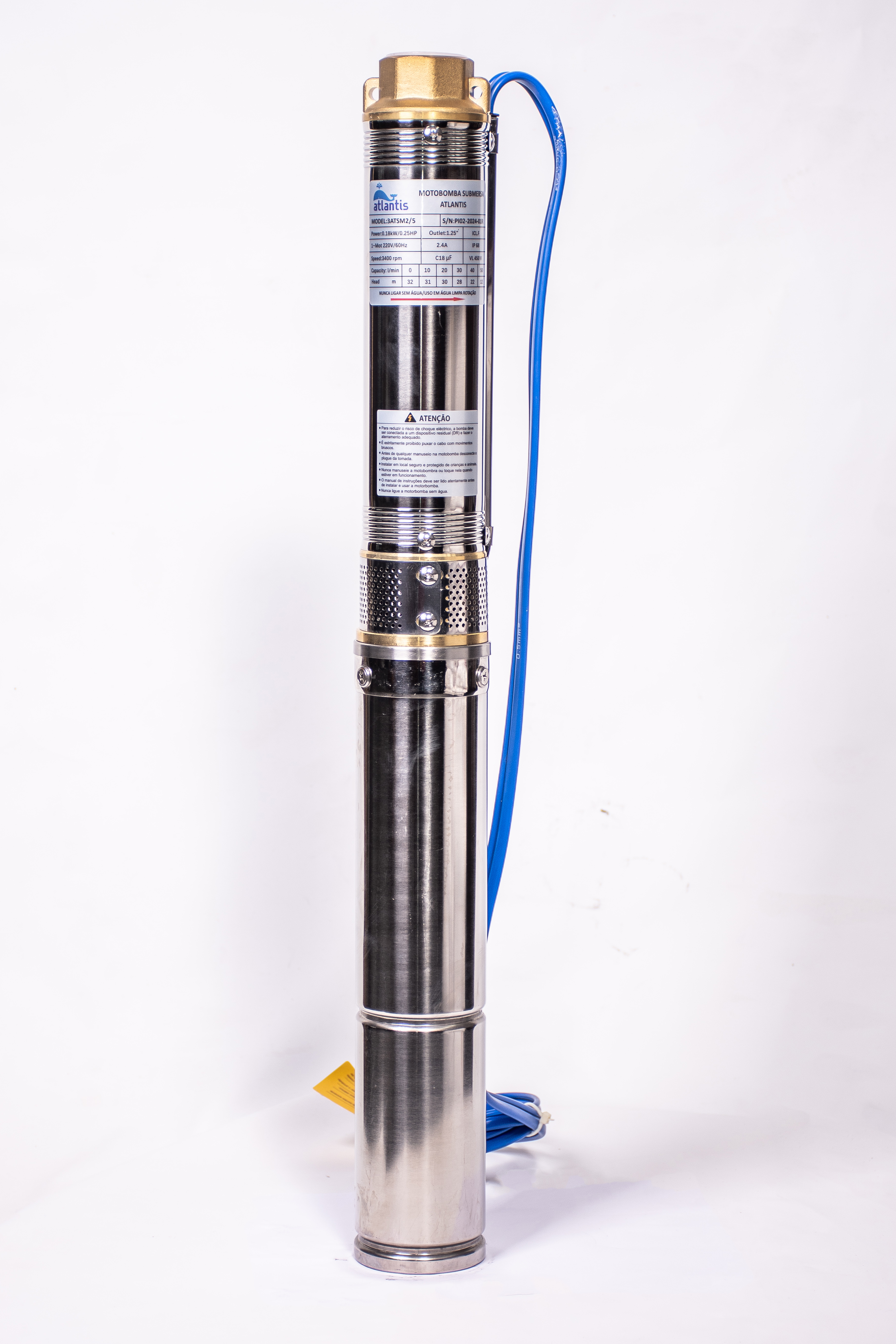 Motobomba Submersible Stick Pump 3 ATSM2/9