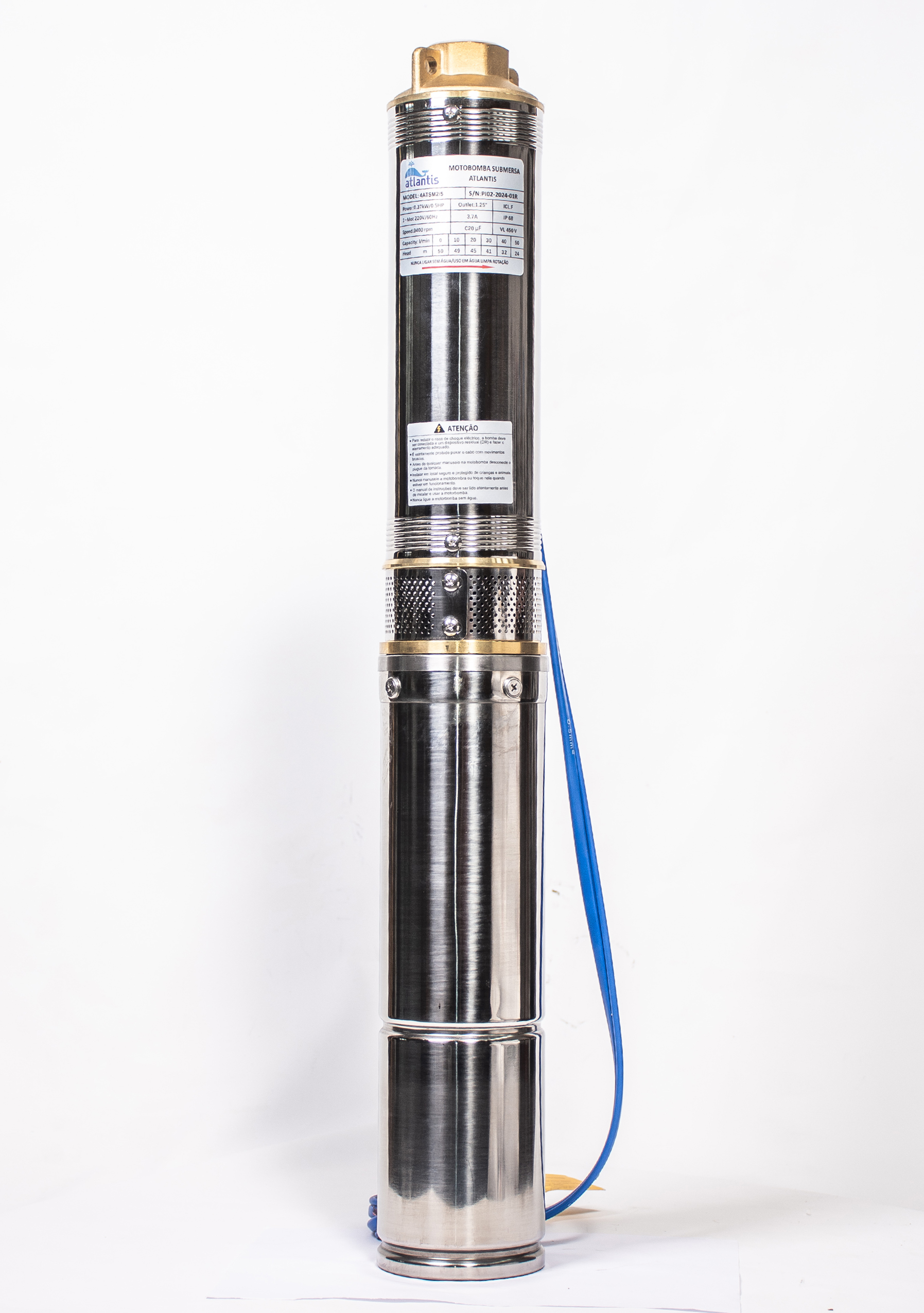 Motobomba Submersible Stick Pump 4 ATSM2/5