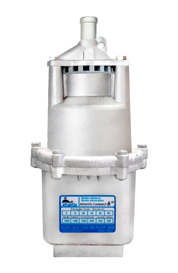 Compact 6" Submersible Vibratory Pump