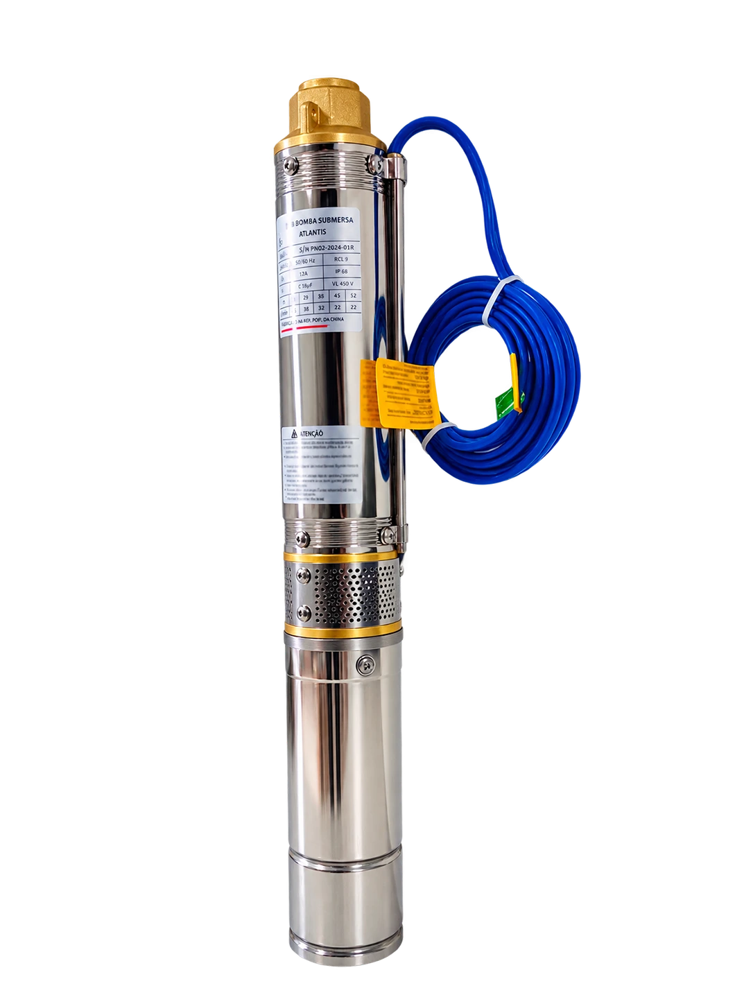 Motobomba Submersible Stick Pump 3ATSM 2/25 - 2 HP