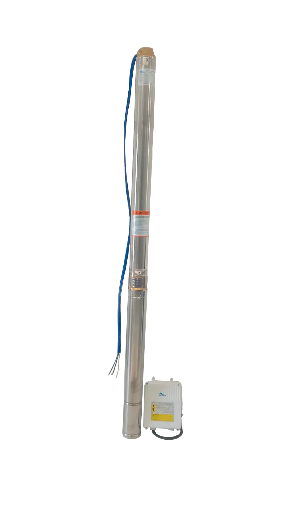 Motobomba Sumergible Palito with control box 3ATSM 2/24 - 1.5 HP