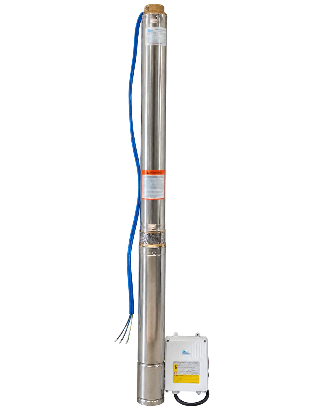 Motobomba Sumergible Palito with control box 3ATSM 2/24 - 1.5 HP
