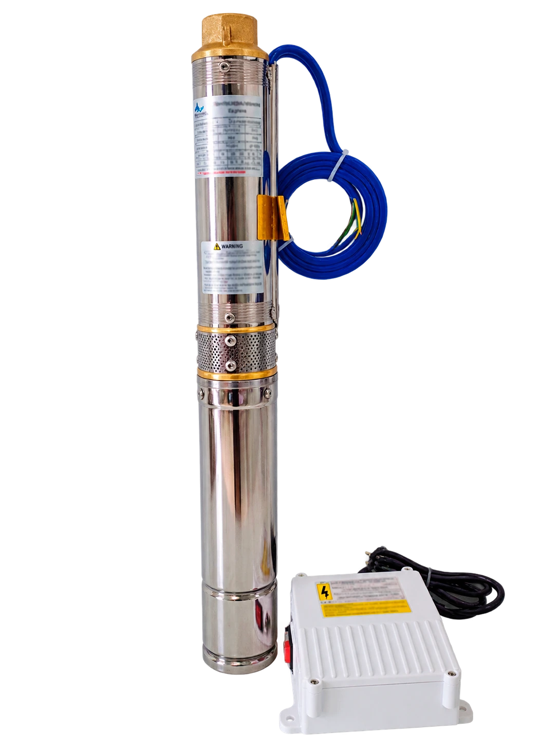 Submersible Stick Pump with control box 3ATSM 2/6 - 0.33 HP