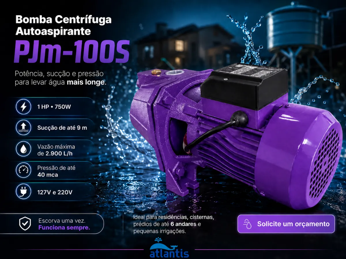 Self-priming Centrifugal Pump PJm-100S