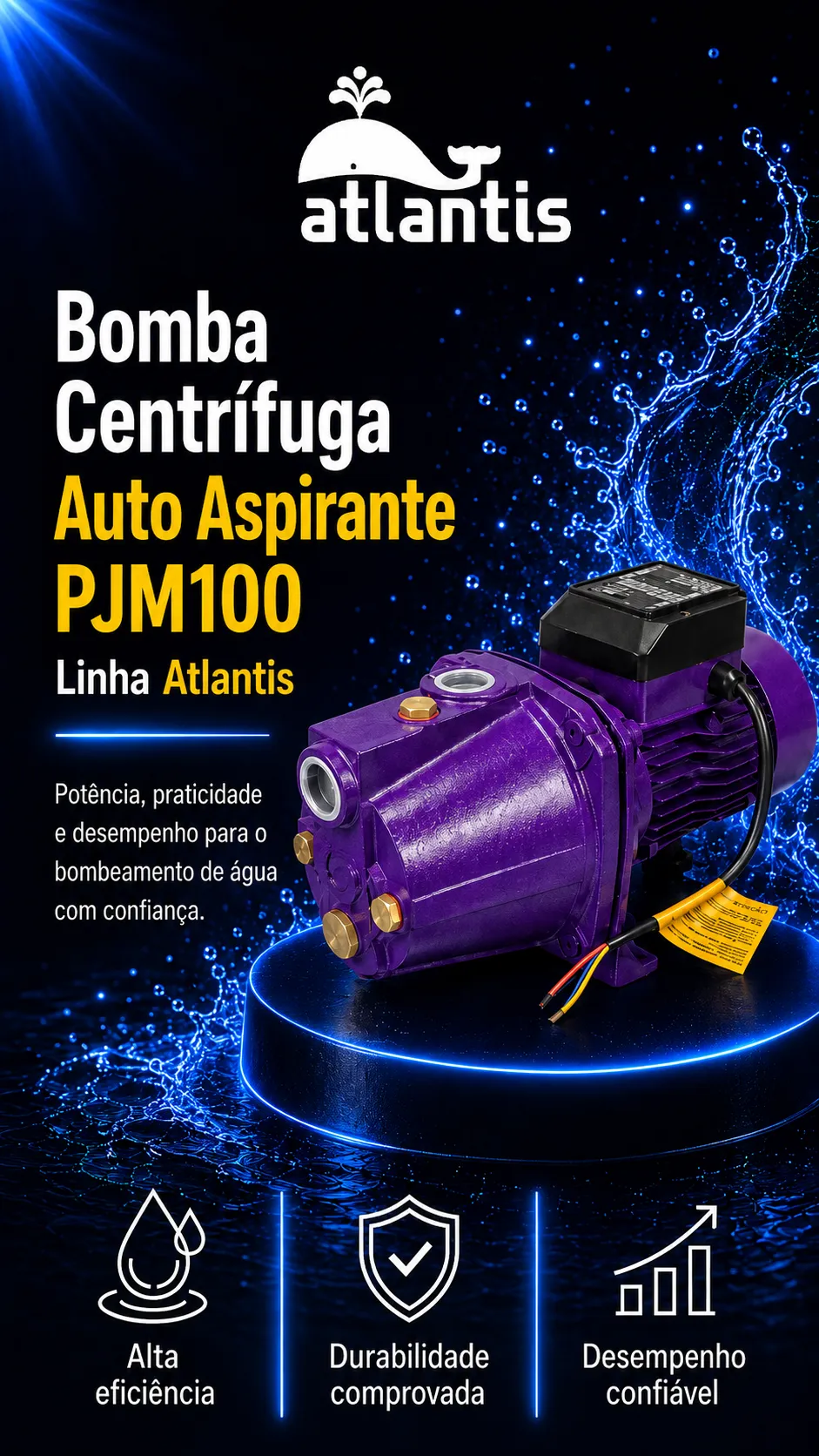 Self-priming Centrifugal Pump PJm-100S