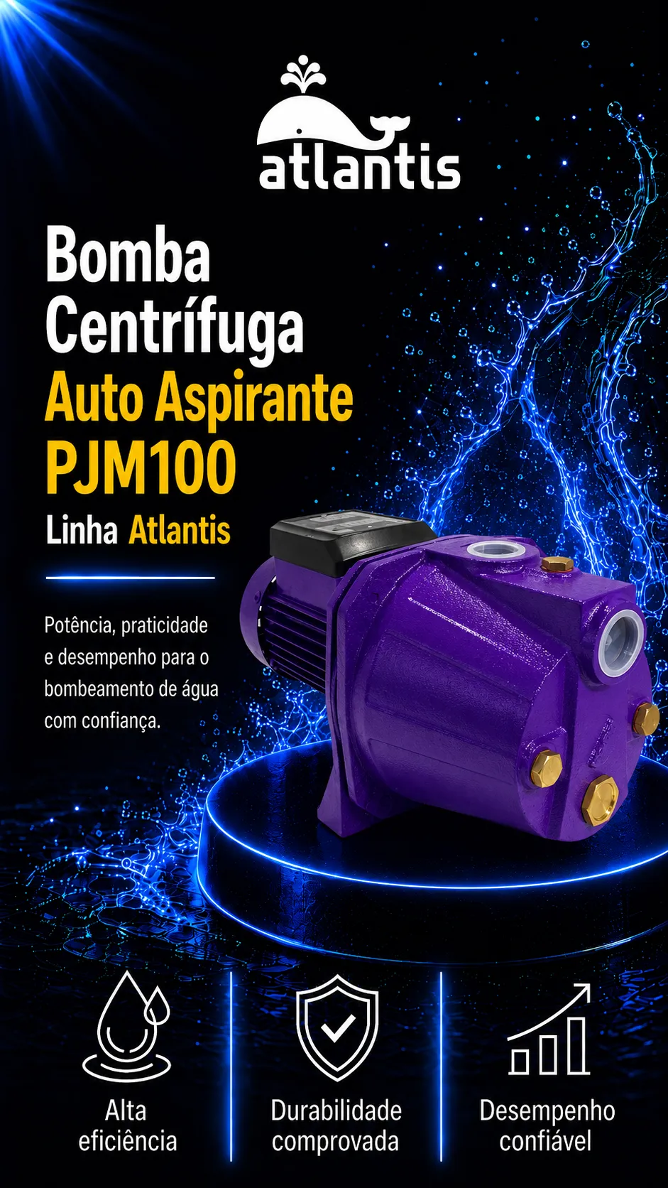 Self-priming Centrifugal Pump PJm-100S