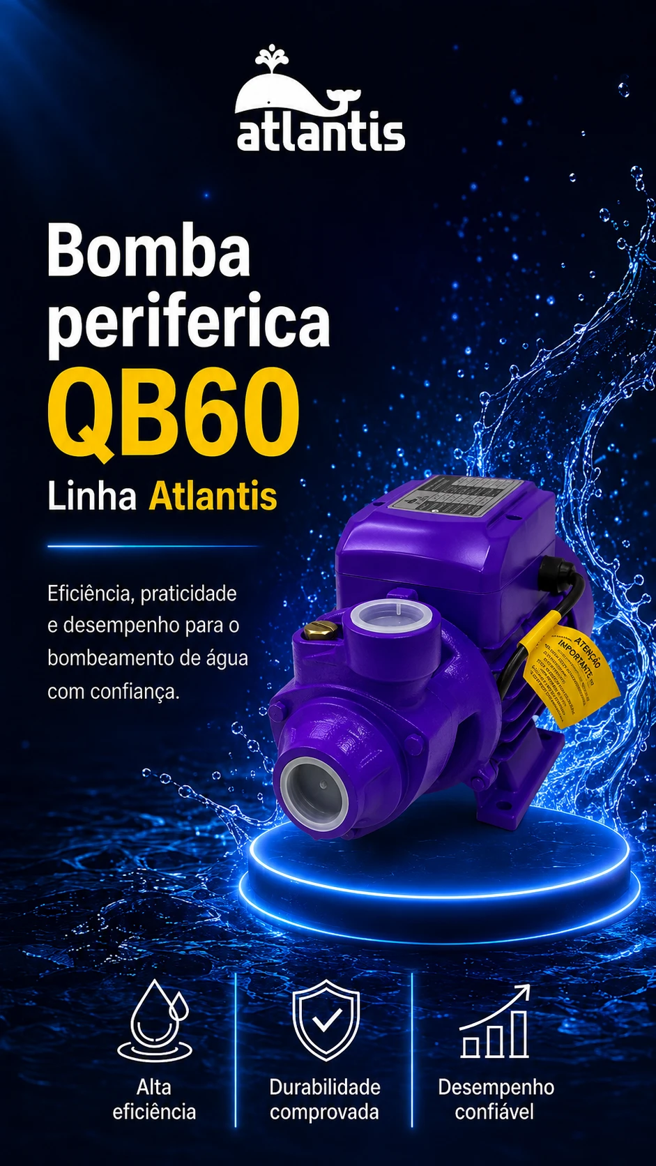 Bomba Periférica QB60 Atlantis