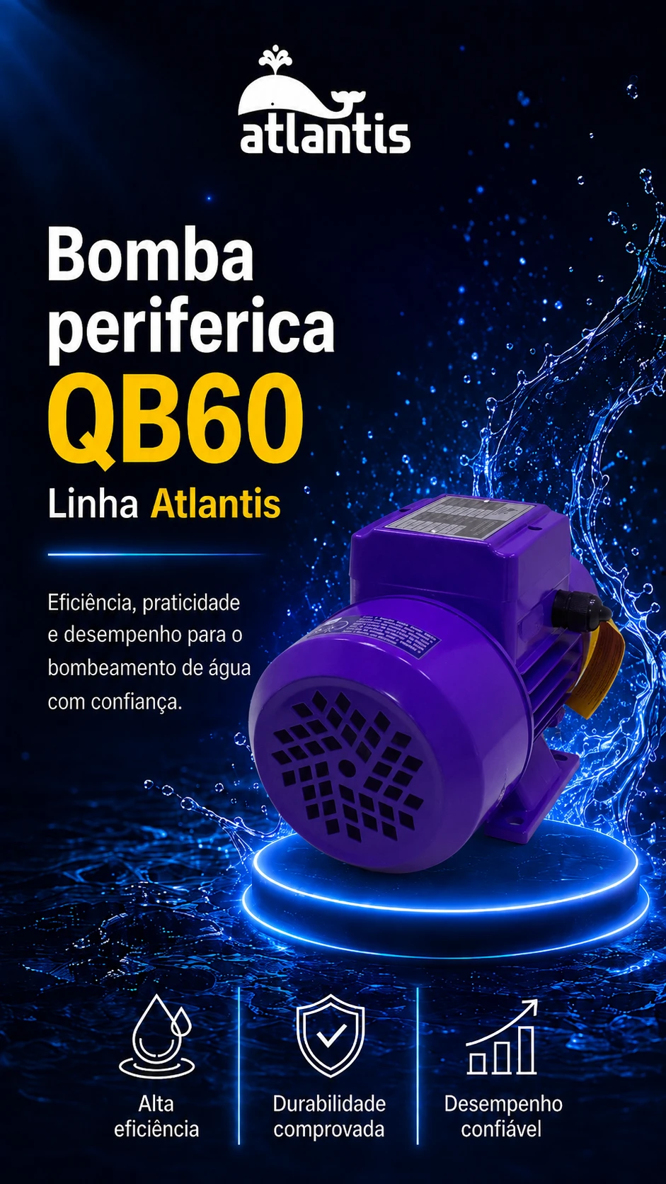 Bomba Periférica QB60 Atlantis