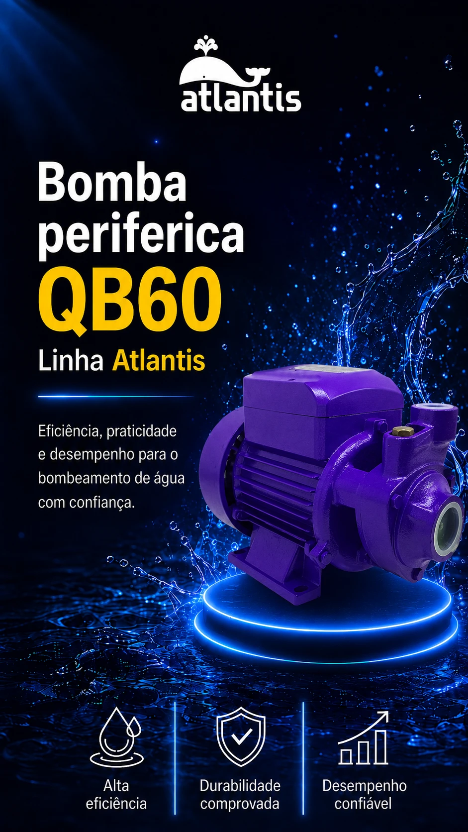 Bomba Periférica QB60 Atlantis