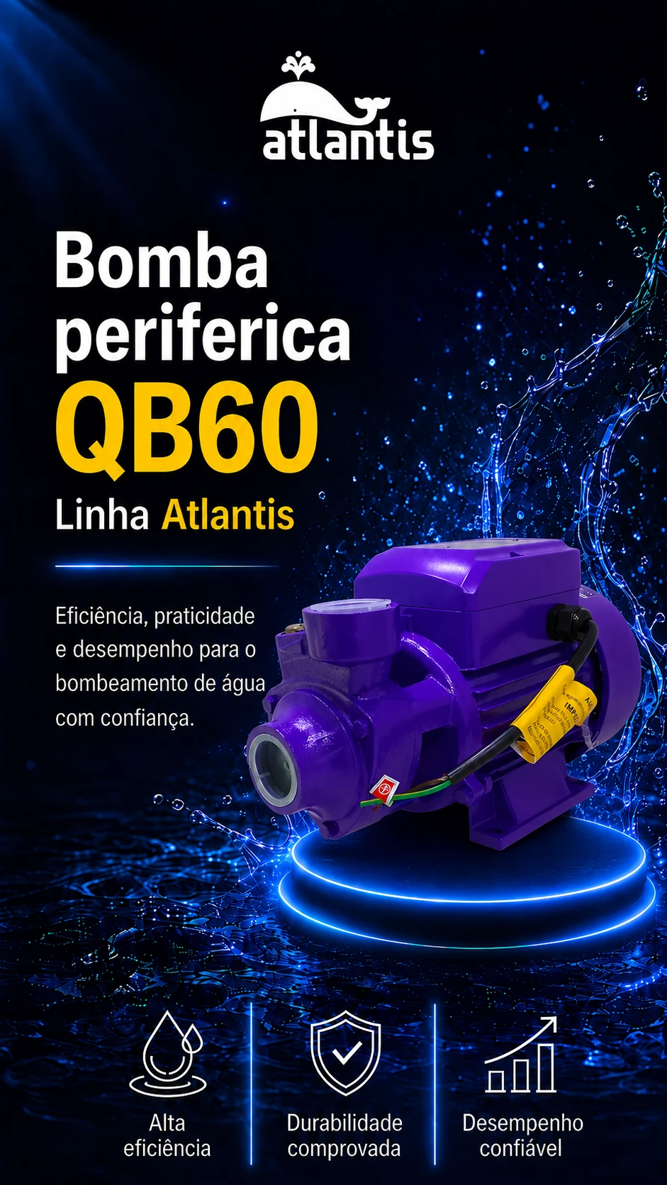 Bomba Periférica QB60 Atlantis