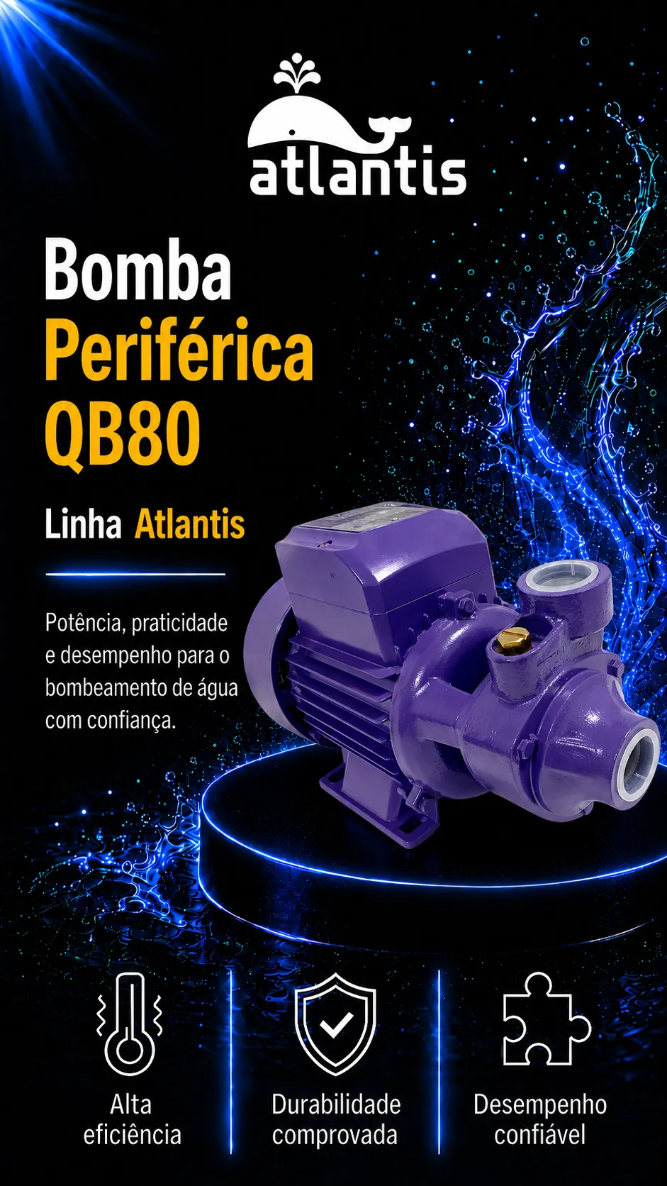 Peripheral Pump QB80